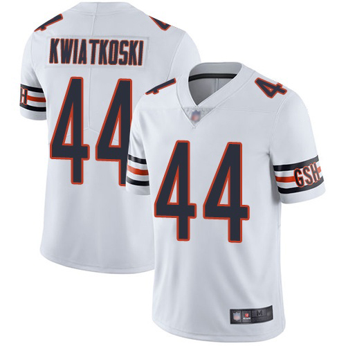 Chicago Bears Limited White Men Nick Kwiatkoski Road Jersey NFL Football #44 Vapor Untouchable->women nfl jersey->Women Jersey